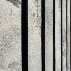 SATVARIO WHTE CLASSIC Slim Stone Louver Veneer Panel