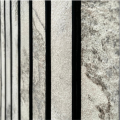 SATVARIO WHTE CLASSIC Slim Stone Louver Veneer Panel