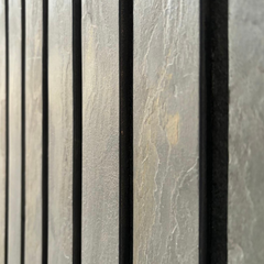 HELSINKI Slim Stone Louver Veneer Panel