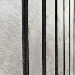 VIENNA HESSONITE Slim Stone Louver Veneer Panel