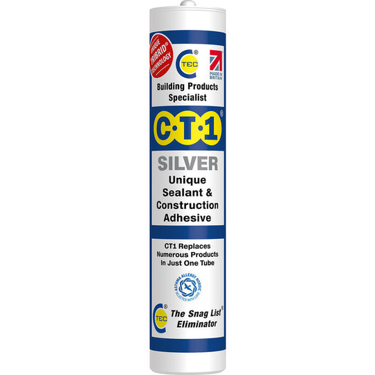 CT1 Adhesive &amp; Sealant 290ml Silver
