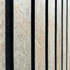 DUBAI COPPER Slim Stone Louver Veneer Panel