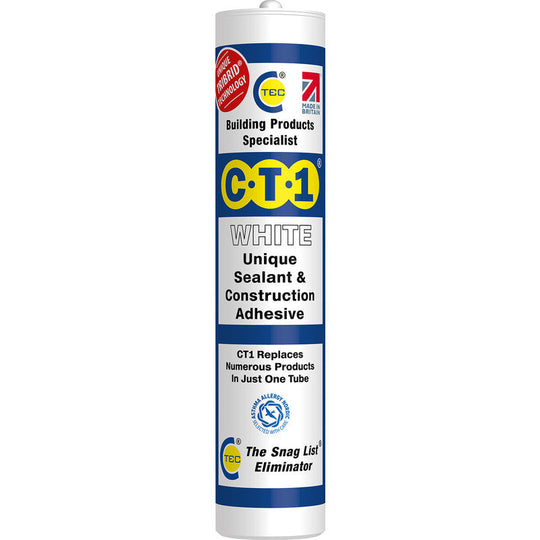 CT1 Adhesive &amp; Sealant 290ml White