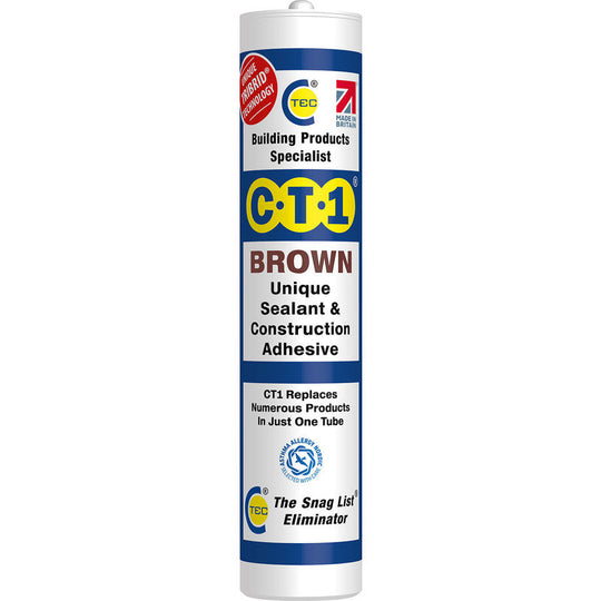 CT1 Adhesive &amp; Sealant 290ml Brown
