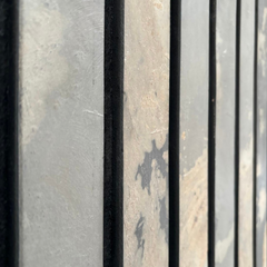SEOUL MACEDONIAN Slim Stone Louver Veneer Panel