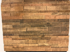 LINEAR ANTIQUE WOOD Split Face Wood Panel - 15 x 60cm