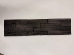 Linear Brushed Face Charcoal 4 Line - 15 x 60 cm