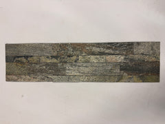 BRUSSELS ZINC Quartz Natural Stone Peel & Stick 15 x 60 cm