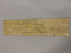 COPPER CHAMPAGNE Split Face Quartzite Peel & Stick Wall Tiles - 15 x 60 cm