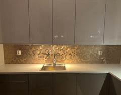 COPPER BRUSHED SEXAGON