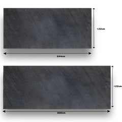 HONG KONG METALL NERO Storformat natursteinfinerark - Sample 15x20cm
