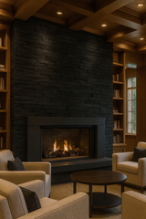 Linear Broken Face Charcoal Design P. 2  - 15 x 60cm