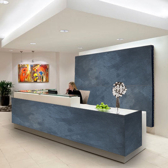 LONDON SAPPHIRE Large format natural stone veneer sheet - 122 x 300 x 0.2 cm
