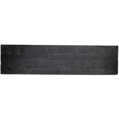MOSCOW SESAME BLACK Peel &amp; Stick Slate Desert Black flexible wall tile - 15 x 60 cm