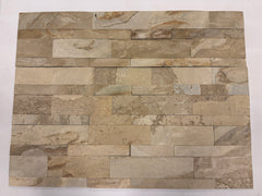 SEOUL HØST Tan Skifer Naturstein Peel & Stick 15 x 60 cm