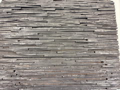 Linear Slimwood Broken Face Matt Black P. 32 - 15 x 60cm