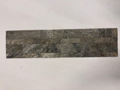 TOKYO EMERALD Split Face Kvartsitt Naturstein Peel & Stick Veggpanel - 15 x 60 cm