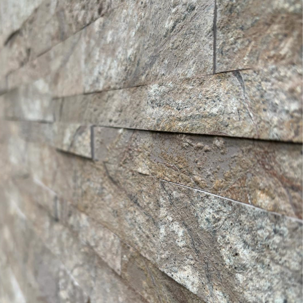 SKOGSBRUN Split Face Marmor Peel & Stick Veggflis - 15 x 60cm – Stone ...