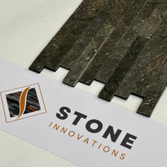 TOKYO EMERALD Split Face Small Lock Peel &amp; Stick Wall Tiles - 15 x 31.2 cm 