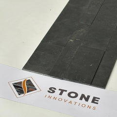 HONG KONG METAL NERO Peel &amp; Stick Slate flexible wall panel - 15 x 60 cm