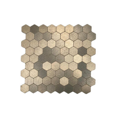 COPPER BRUSHED SEXAGON