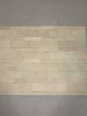 WHITE MARBLE Marble Peel & Stick Tile - 15 x 60cm