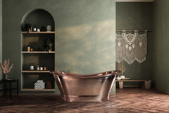 Copper Bathtub Full Polish
