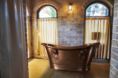 Copper bathtub Full copper with ring