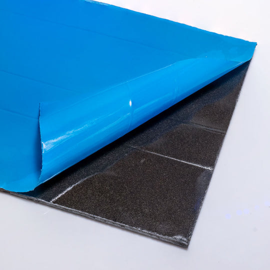 LONDON SAPPHIRE Plain Split Face Peel &amp; Stick Silver Galaxy Veneer Panel