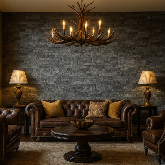 NEW YORK SILVER SHINE Split Face Quartzite Peel &amp; Stick Wall Tile - 15 x 60 cm