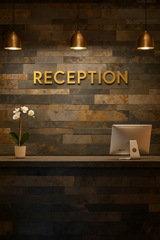 SEOUL MACEDONIAN Peel &amp; Stick Slate Autumn Design Flexible Wall Tile - 15 x 60 cm