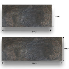 MADRID large format natural stone veneer sheet - 122 x 300 x 0.2 cm